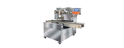Encrusting and Tray Arranging Machine