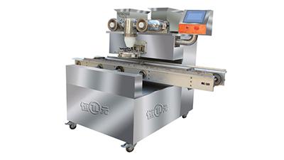 Encrusting and Tray Arranging Machine